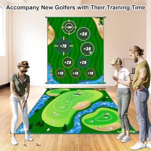 60% Off Golf Chipping Game Mat for Practice & Fun - Image 5