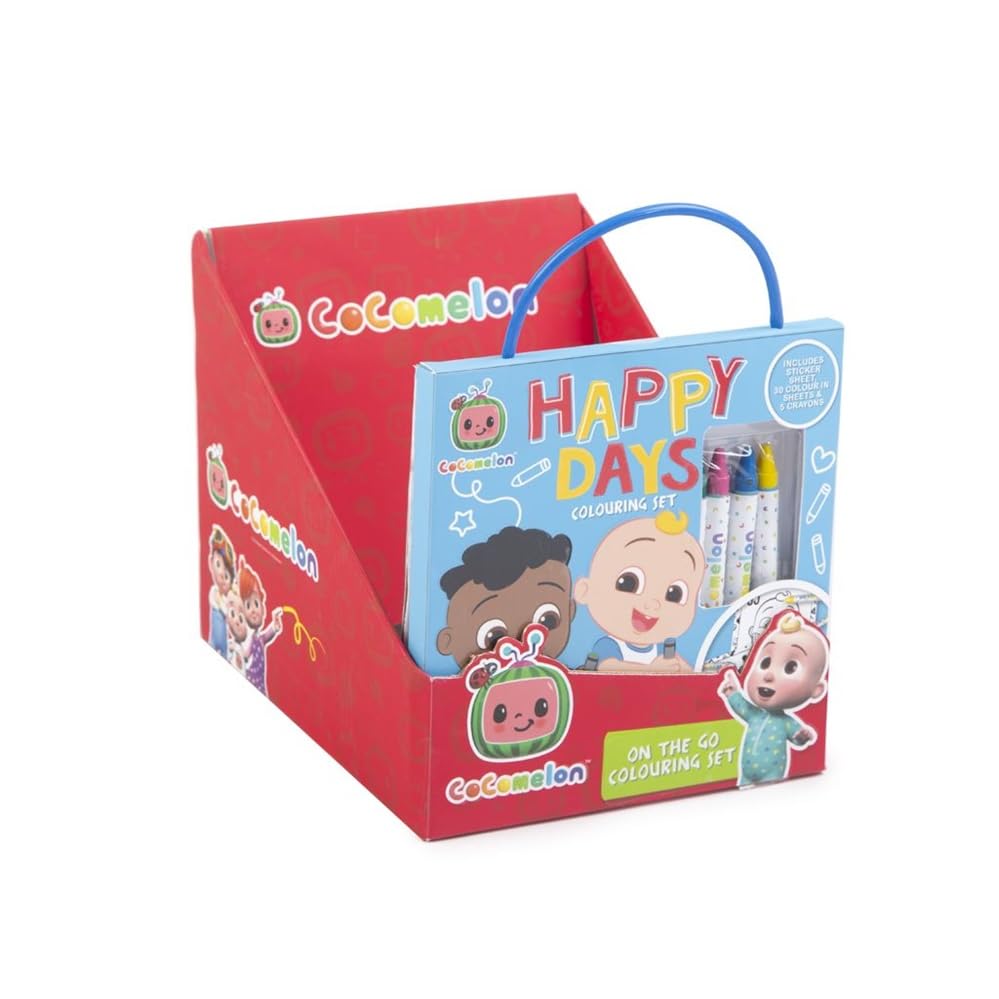 COCOMELON ON THE GO COLOURING SET, (Pack Of 1)