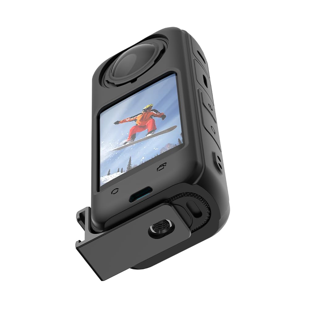 Support magnétique en L pour caméra Insta360 X5/X4, horizontal et Support magnétique en L pour caméra Insta360 X5/X4, horizontal et