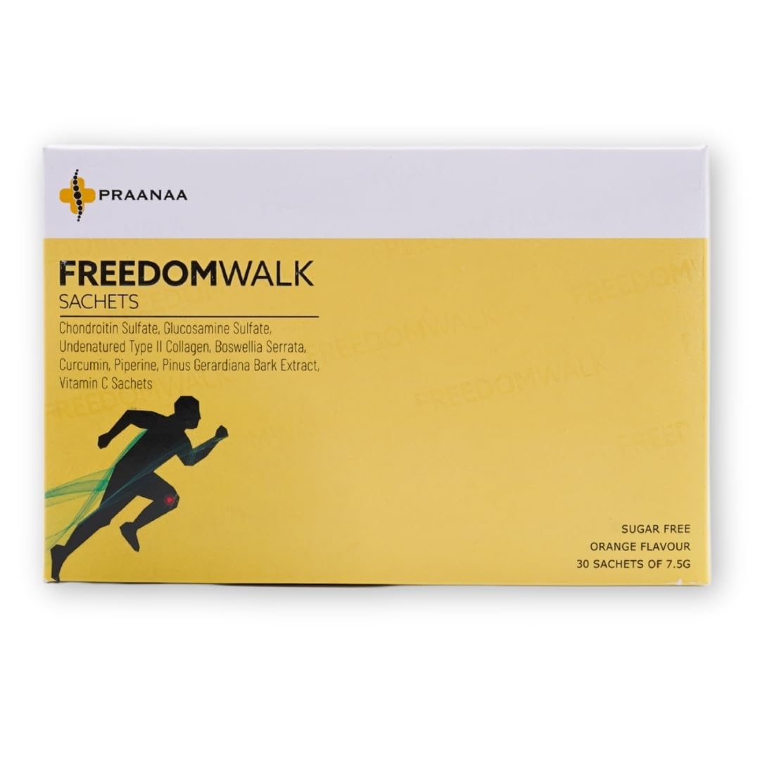 Freedomwalk Doctor-Formulated Supplement for Knee Pain Relief | Joint Support Mobility and Flexibility | Supports Cartilage Repair with 5 Active Compounds (Pack of 1)-image-7