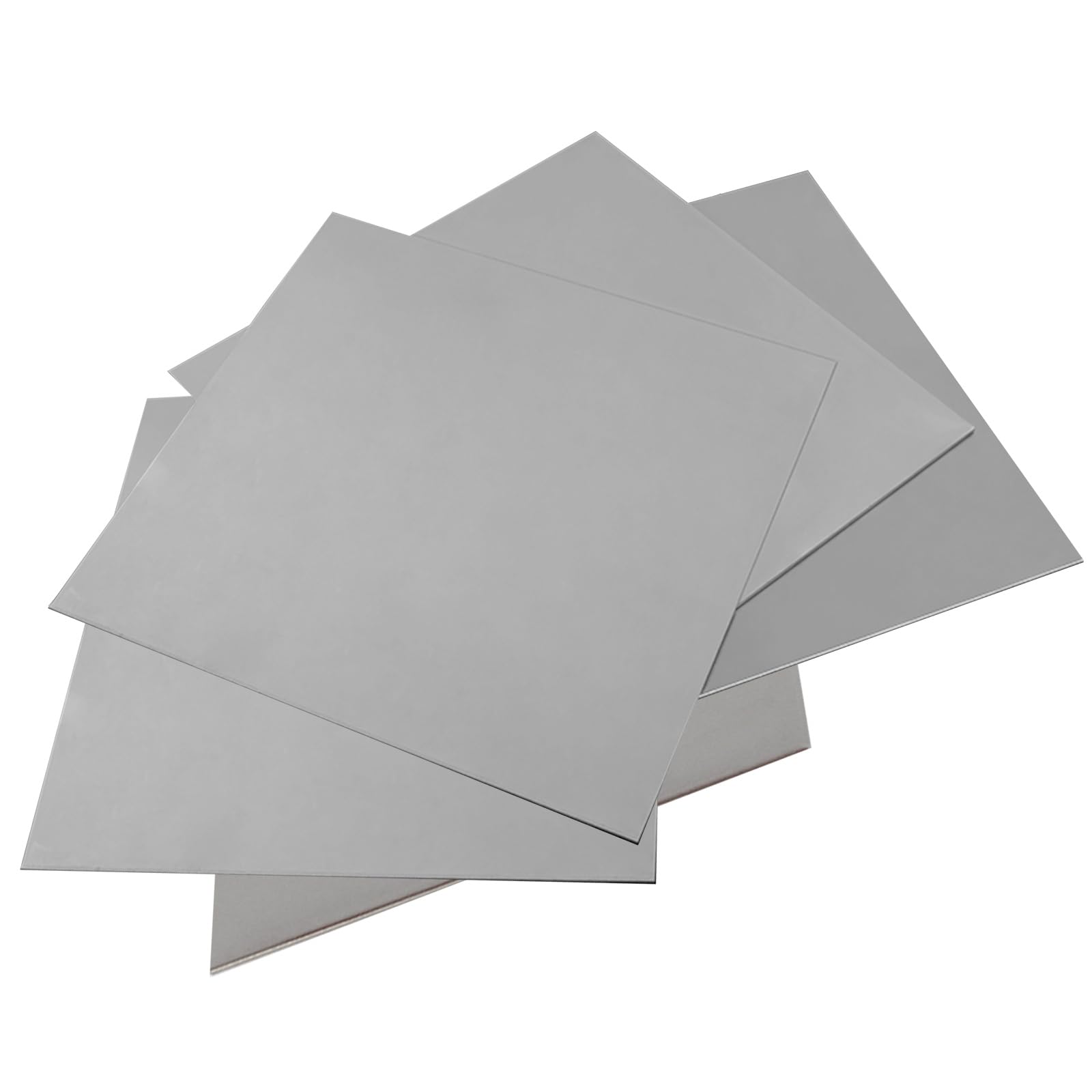 Plaque de fer plate en feuille de fer A3 - Tôle de 15 cm x 10 cm for le devise industriel et les projets de bricolage(0.3mm 5pcs)