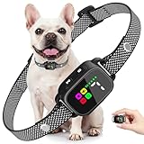 MASBRILL Anti Bark Collars for Dogs,Automatic Dog Barking Collar with 7 Sensitivity, 3 Modes (Beep Vibration,Mix), Rechargeable & Waterproof Bark Collar for Puppies Small Medium Dogs 5-25 lb