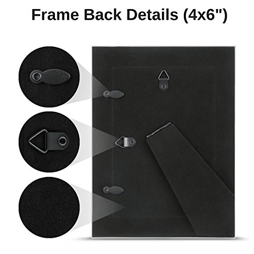 Icona Bay 4X6 Picture Frames (Silver, 3 Pack), Baroque Style Photo Frames 4 X 6, Wall Mount Or Table Top, Regency Collection #TOP4