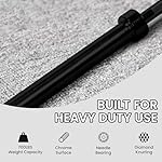 Olympic Bar for Weightlifting and Power Lifting Barbell, 700-Pound Capacity, (6 Feet, Black - Image 3