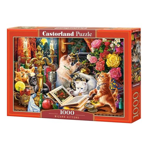 Puzzle 1000 pièces : Chatons Sorciers