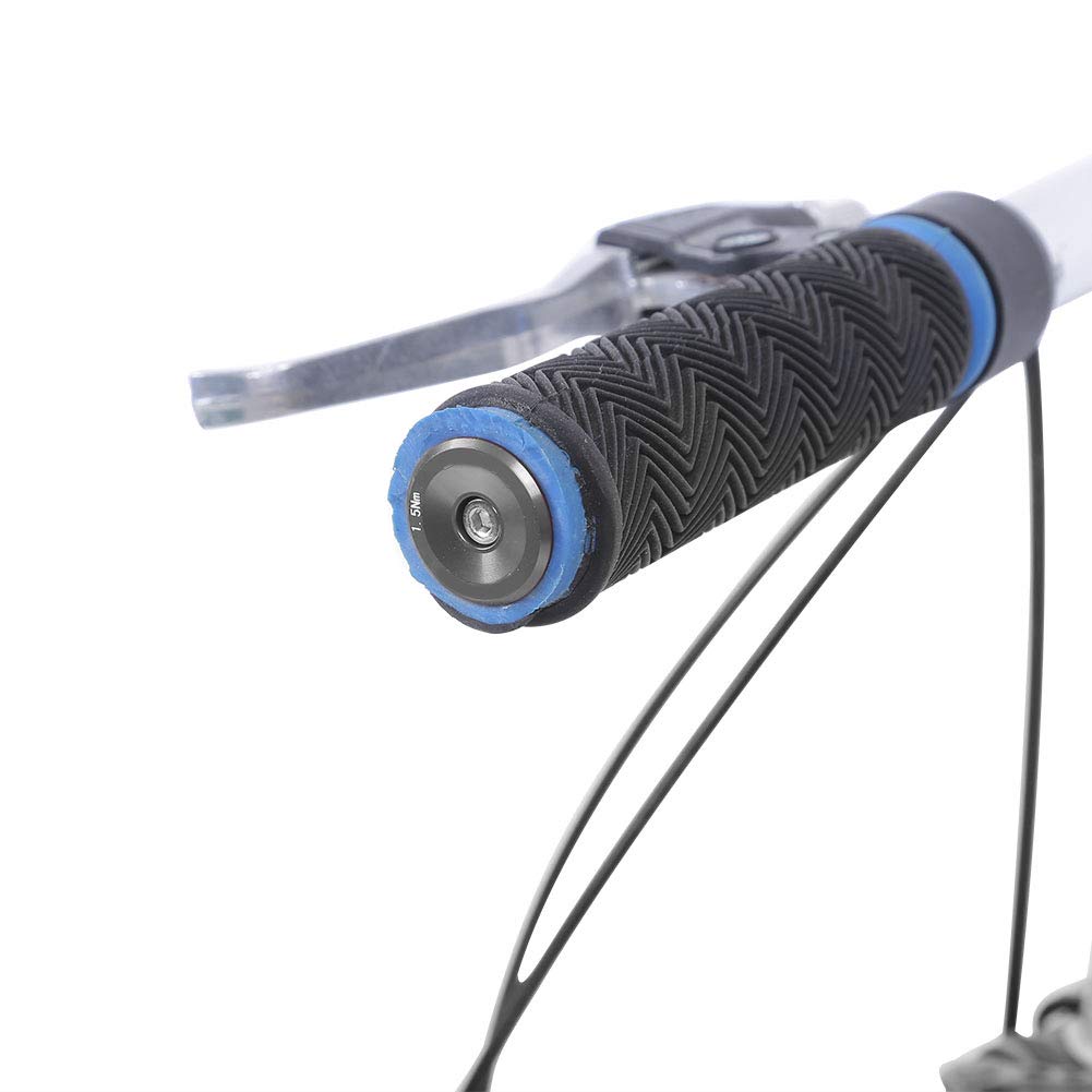 Handlebar Plug with Aluminum Alloy cover for Mountain Bike, Road Bike, BMX(Color)