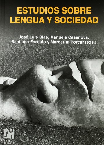 Estudios sobre lengua y sociedad (Estudis Filològics)