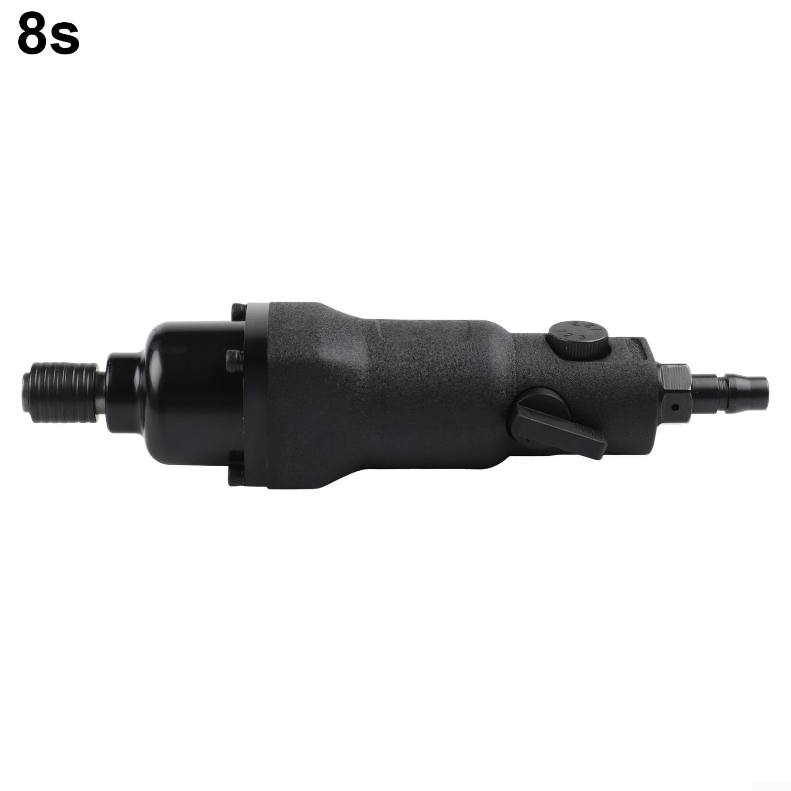 Destornillador neumático con cambio de velocidad continuo para carpintería y construcción, herramienta de aire de alto par con agarre ergonómico, cuerpo de metal, acabado rojo o azul (8s)