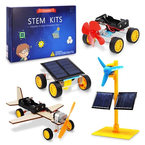 stem building toys for kids ages 8-12 science experiments amp solar car projects