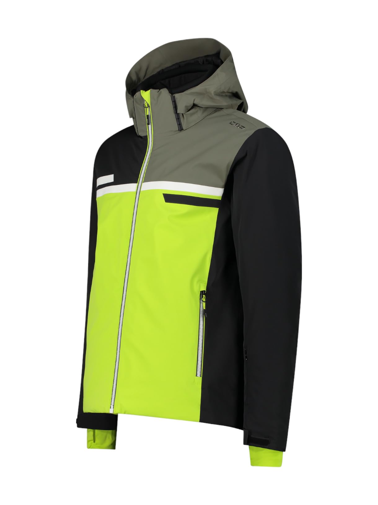 CMP Giacca Tecnica da Sci color block da Uomo, Impermeabile 20.000 mm - 33W0747