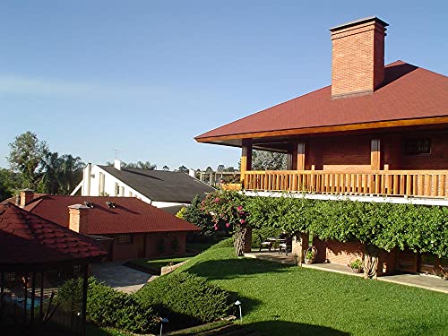 Gartenwelt Riegelsberger Premium Bitumenschindeln 3 m² Rot mit Glasvlieseinlage Dachschindeln Schindeln Biberschwanz 21… – Bild 7