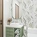 Laatse Green Leaf Wallpaper Peel and Stick 17.5