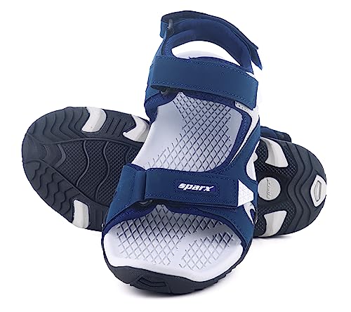 Image of SPARX Men's Sandal, BLUE GREY,6UK,SSN453GBLGY0006