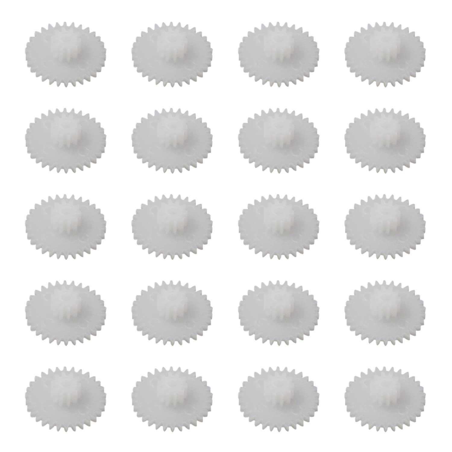 Bettomshin Plastic Gear 36102B 0.5 Modulus Pulley Belt Shaft Robot RC Motor  Hand DIY Mechanical Parts Kit White 20pcs : Amazon.in: Industrial &  Scientific