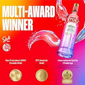 Stoli Premium Vodka 70cl, 40% ABV | Original Premium Quality, Classically styled, Exceptionally Smooth (Pack of 2) – Stoli