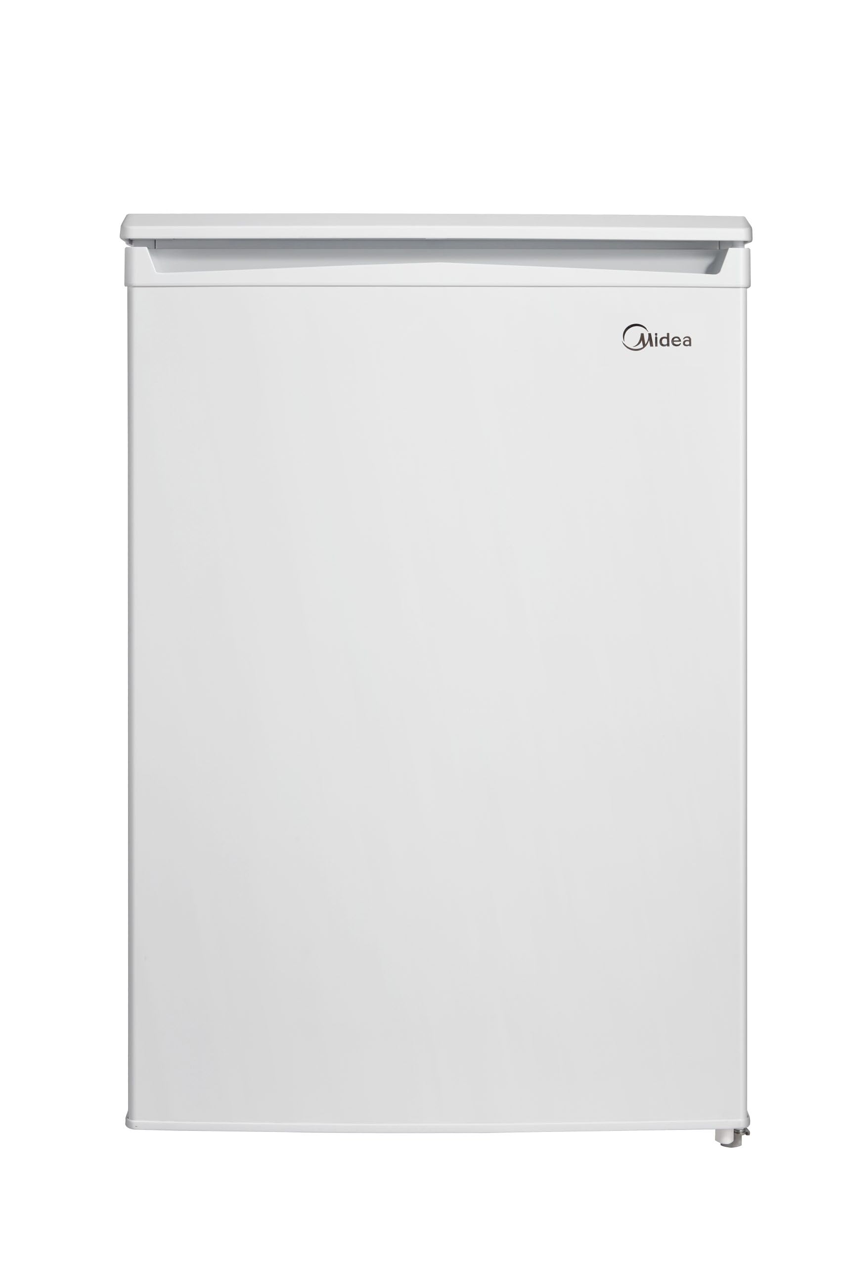 Midea Nevera pequeña 113L con Congelador - Mini frigorífico pequeño para la Habitación/Caravana/Camping - Mini Bar Bajo Consumo - Frigorifico Bajo Encimera Silencioso 39dB + Congelador -16º/-24º