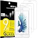 Produktbild NEW'C 3 Stück, Panzer Schutz Glas für iPhone 6 Plus, iPhone 6s Plus, Frei von Kratzern, 9H Härte, HD Displayschutzfolie, 0.33mm Ultra-klar, Ultrabeständig