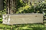 [page_title]-Larisa Blumentopf, Blumenkasten, Pflanzkasten auf Holz ! HIT !! (120x35x30)