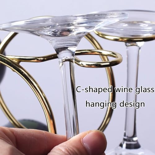 Support d'affichage de verre à vin créatif pour bar et café - 5