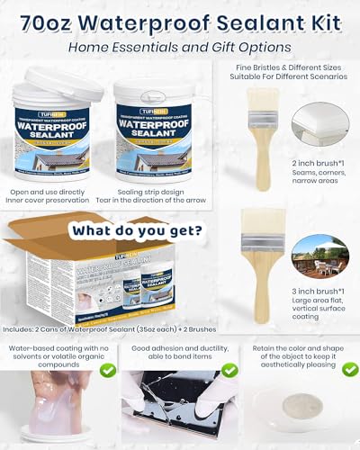 2 kg Liquid Waterproof Sealant Clear,