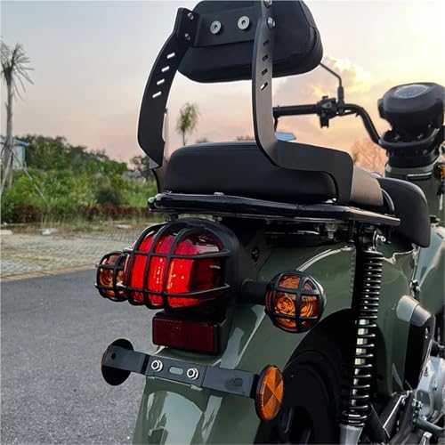 Cubierta protectora de luz antiniebla Honda CC110 acabado mate alta resistencia 4