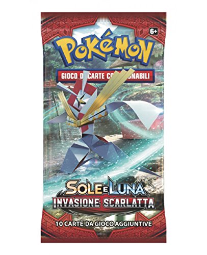 Pokemon- Sole e Luna Invasione Scarlatta Busta, 1 Pezzo, PK#SM04-IBU36DI