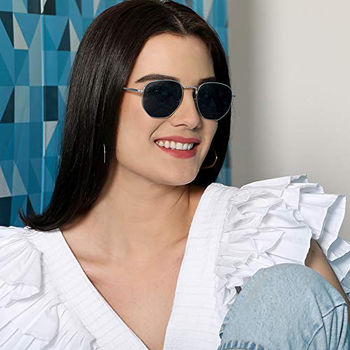 Vincent Chase Eyewear By Lenskart | Full Rim Hexagonal Branded Latest and Stylish Sunglasses | Polarized and 100% UV Protected | Men & Women |... - Image 6