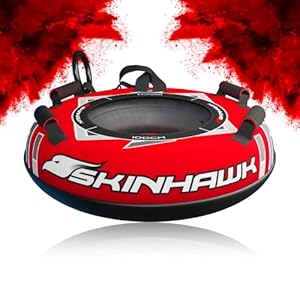 SKINHAWK Profi Snowtube Ø100 cm – Roter Schneereifen für extreme Rodelaction 20 SKINHAWK Profi Snowtube Ø100 cm – Roter Schneereifen für extreme Rodelaction 19