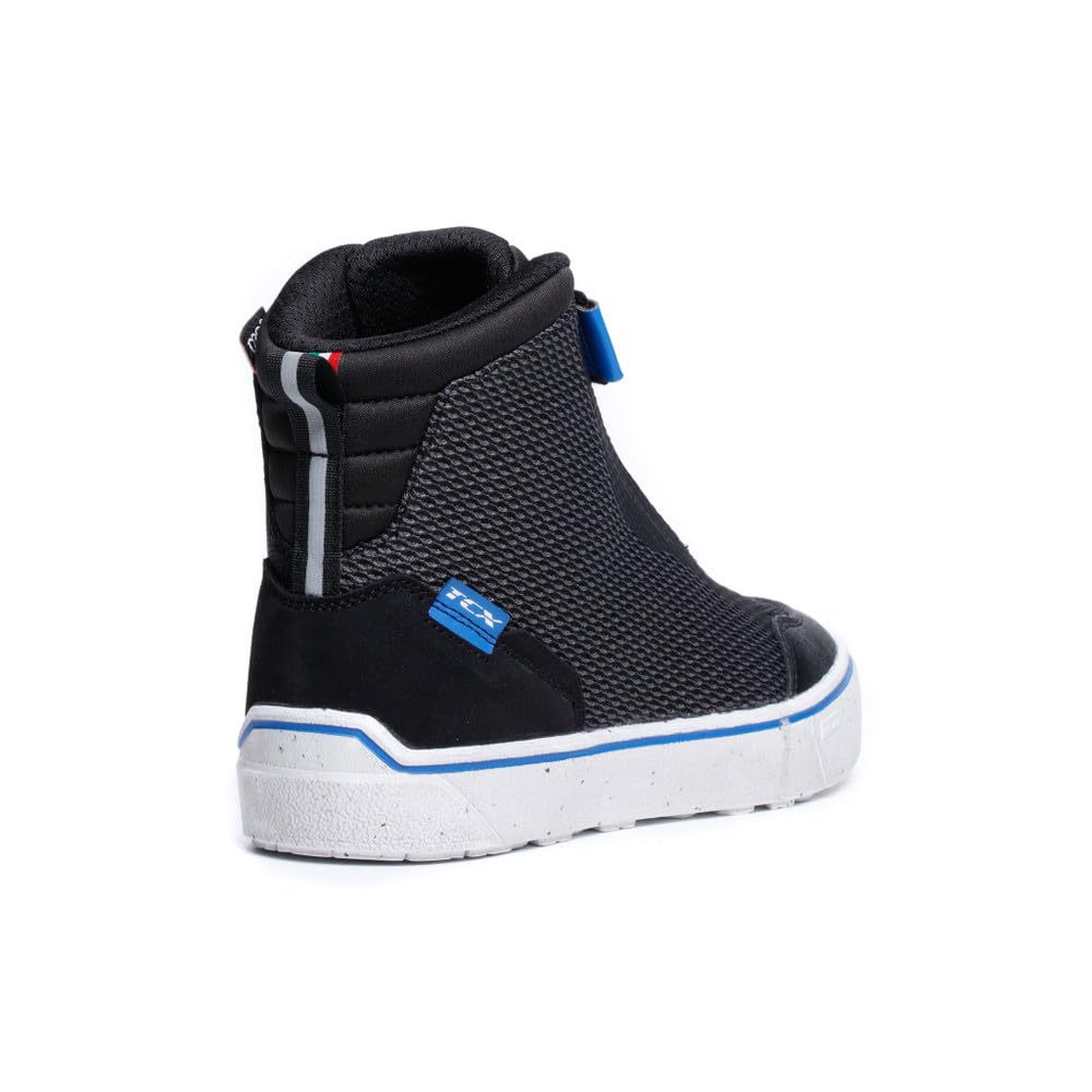 TCX - Ikasu 2 Air Wmn, Zapatos Moto Transpirables, para Mujer, Negro/Azul Eléctrico, 38