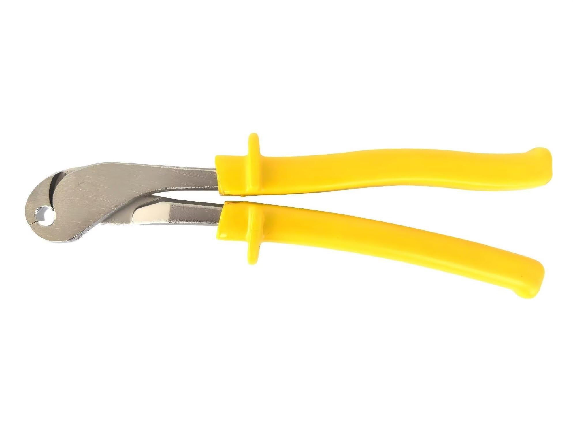 Stephany J-Clip Plier For Cage, Gabions, Fencing Making Or Reparing, Bent-Nose