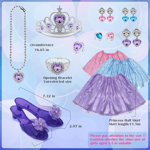 Disfraz de princesa para niñas con accesorios miniatura 5