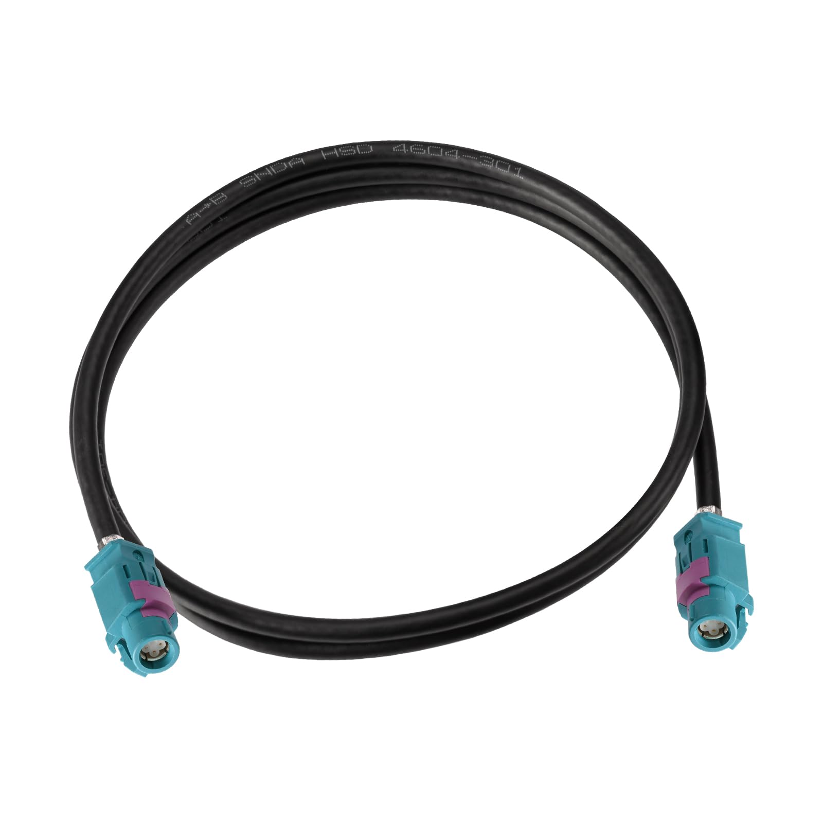 Eightwood HSD LVDS kabel HSD Z gniazdo 100 cm HSD 535 4-rdzeniowy kabel do BMW F30 F31 F10 F11 F25 F15 Audi VW Mercedes Citroen video Audio Rear View Backup Camera Retrofit nawigacja itd.