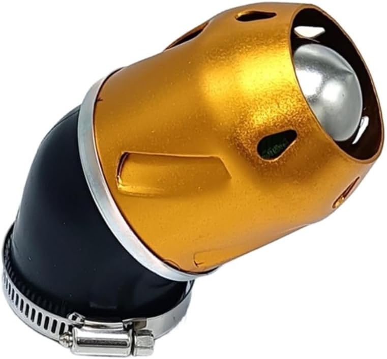 Air Filter Motorcycle Mushroom Head Filters ATV Pit Dirt Bike Fit For(Gold)