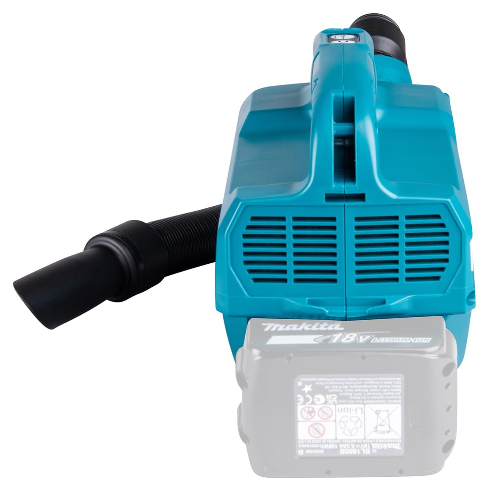 Makita DCL184Z Aspirador 18 V (sin batería, sin Cargador), Negro