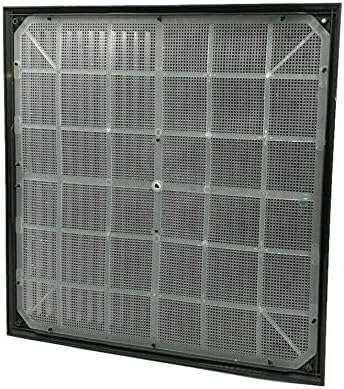 Air Vent Grille Graphite 450mm x 450mm with Fly Screen M168GR - Image 4