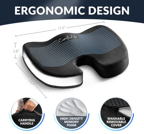 Comfilife CLGSCBLK Gel Enhanced Seat Cushion thumb #3