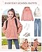 Blue Girls Fuzzy Fleece Hoodies Sweatshirt Pullover Kids Teen Loose Outwear Coat Casual Fashion with Pocket Fall Winter 6-16 Years 14-16 Years