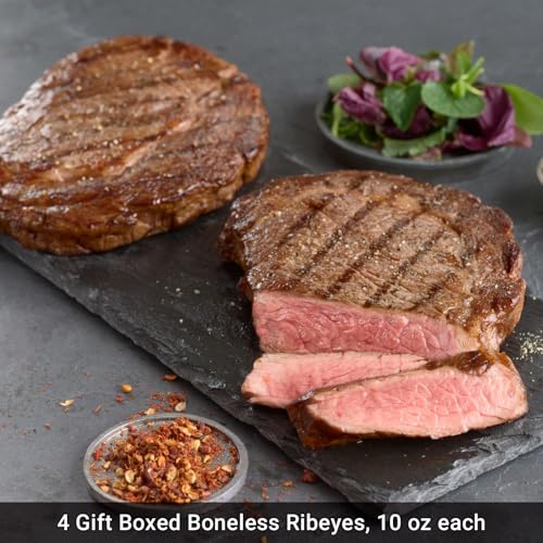 Kansas City Steak Company Gourmet Steak Gift Box Set - Filets, Ribeyes & Strip Steaks – Aged to Perfection with Pro Cooking Guide - Image 4