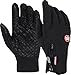 DREAMY Winter Outdoor Cycling Glove Touchscreen Gloves for Smart Phone (Black1, Medium)