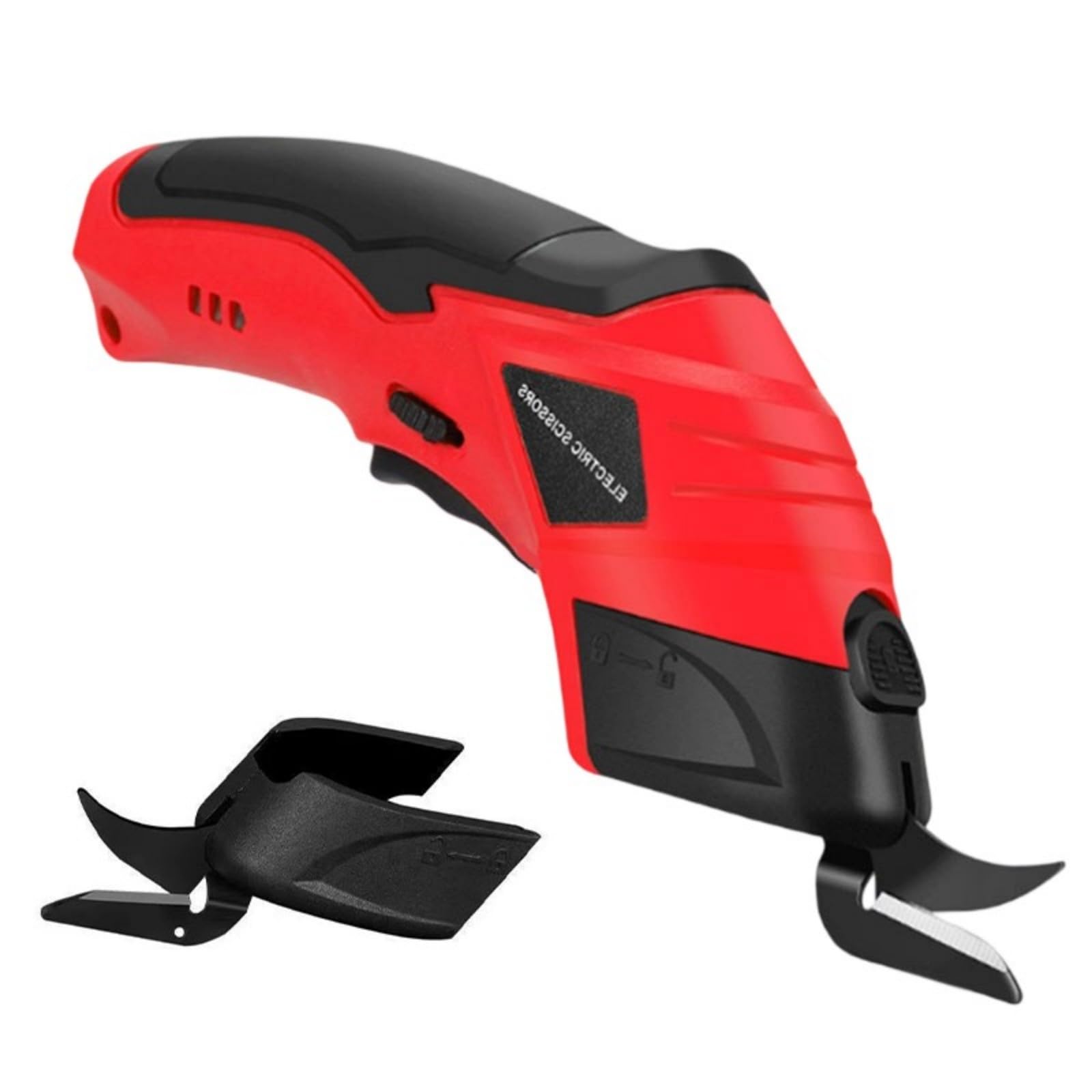 Handheld Cordless Electric Scissors Fabric Cutter Replacement for Cardboard Cutting Sewing Projects Accessories Professional Cloth Cutter Leather Cutting Scissors