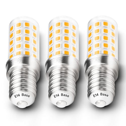 E14 LED Bulb AC100V-265V Warm White 2700K 4W T6 C7 European Base 3 Pack