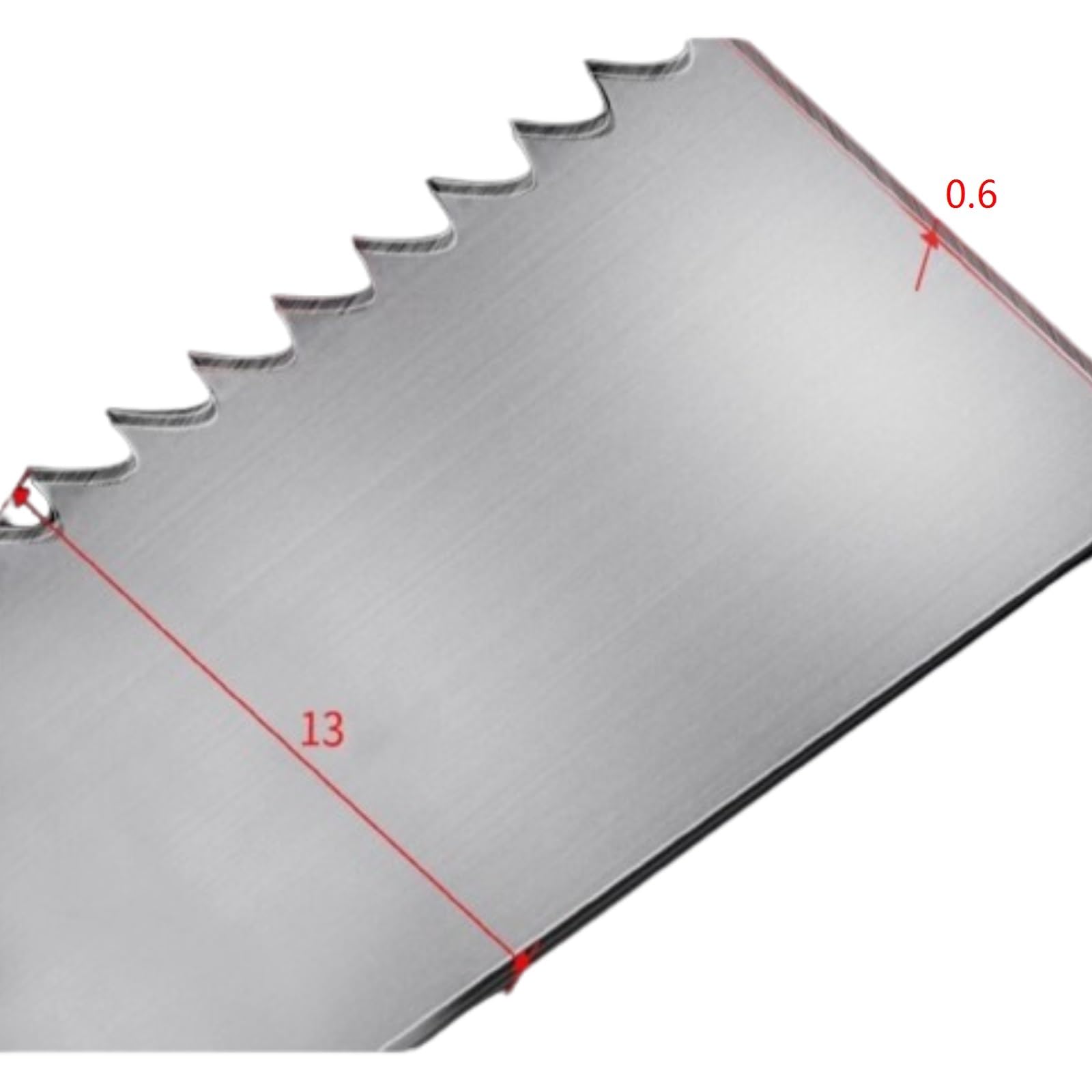 Brzeszczot taśmowy, Brzeszczoty do pił metalowych 3/8 cala x 10-14 zębów na cal, cięcia twardego drewna, brzeszczot piły taśmowej metalu, brzeszczoty bimetalowej M42 1 szt(1440mm)