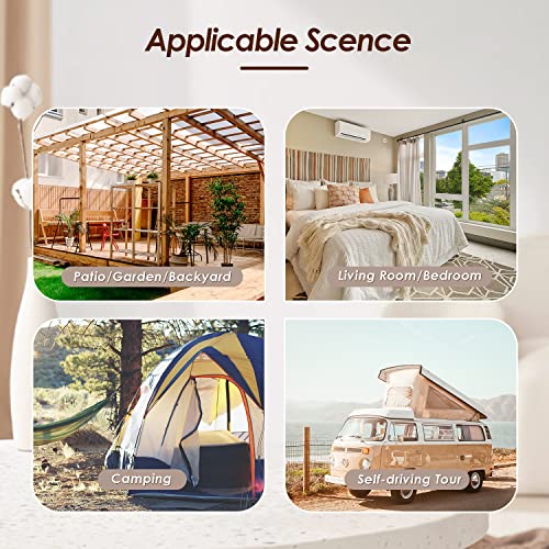 Nicesoul Hanging Egg Chair Without Stand Pe Wicker Swing Hammock Egg Basket Ceiling Chairs With Cushions 265Lbs Capaticy For Bedroom Living Room Patio Backyard Balcony (Brown) #TOP5