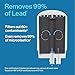 Brita Faucet Mount Water Filter for Sink, Removes 99% of Lead, Elite Advanced Filtration System, Includes 1 Replacement Filter, White