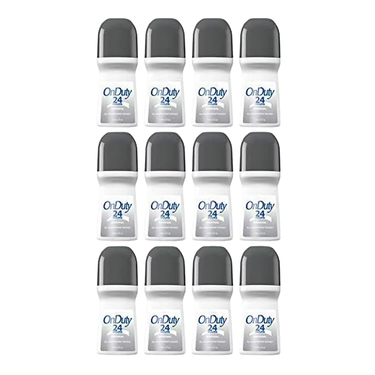 Value pack - On Duty Roll-On Deodorant Roll – Original Formula – Gentle on Skin – 2.6 Oz (12 pack)