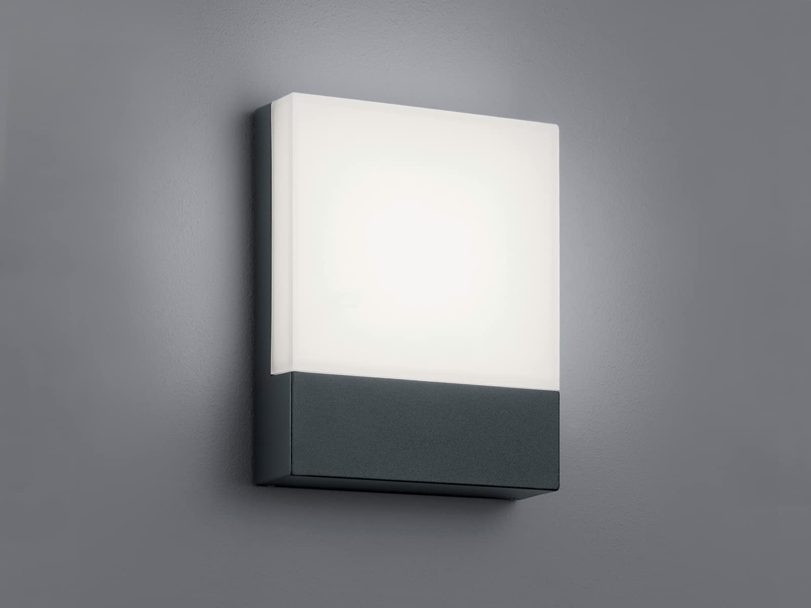 Trio Leuchten LED Außen Wandleuchte 227760142 Pecos, Aluminium anthrazit, 6 Watt LED |