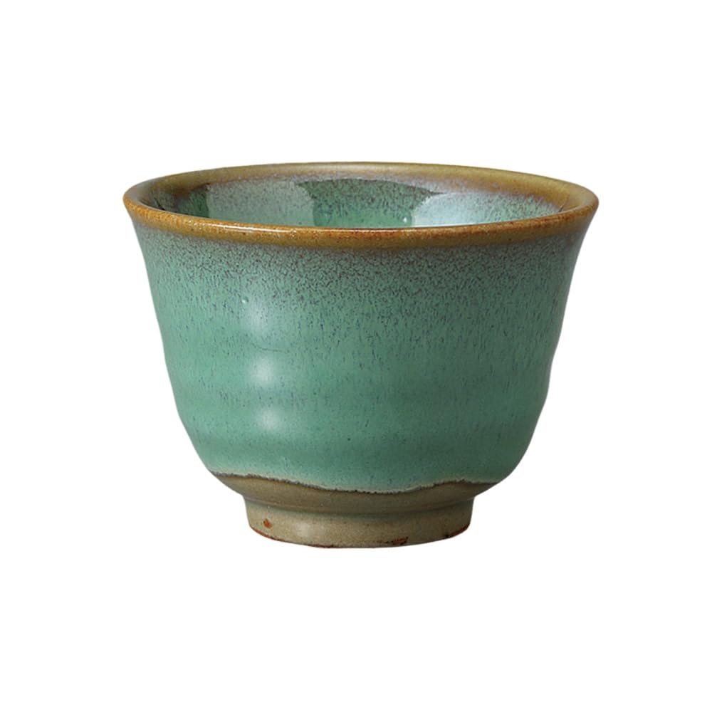 Jade Sencha Bowl – Mino Ware Ceramic Cup