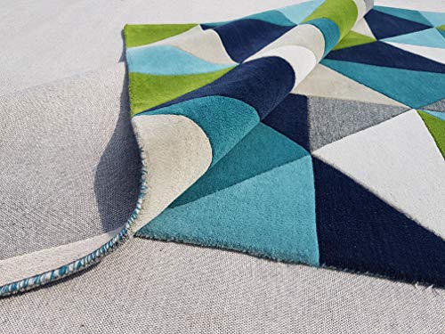 Image of Soft Pure Woolen Modern Collection Tufted Carpet for Living Room,Bedroom'Kitchen and Hall (10 X 14) Feet
