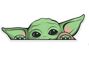 Baby Yoda Vinyl Sticker
