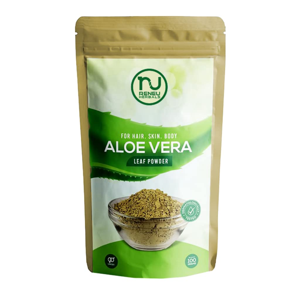 Aloe Vera Powder For Hair Care and Skin Care - Pack Of 1 (100 GM)-image-23